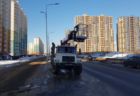 Автовышка ГАЗ вездеход 22 метра