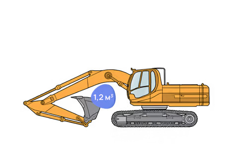 Гусеничный экскаватор JCB 210